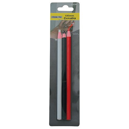 Sada ceruziek Vinnon 0120, značkovacích, čierna/biela/červená