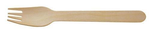 Vidlička MagicHome Woodline ECO Gastro, 160 mm, bal. 100 ks, 100% Natural