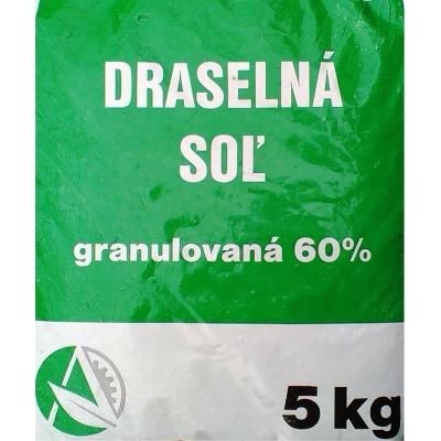 Z Draselná soľ 60% KCl 5kg